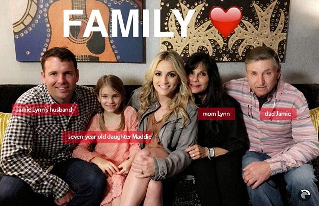 Jamie Lynn Spears family
