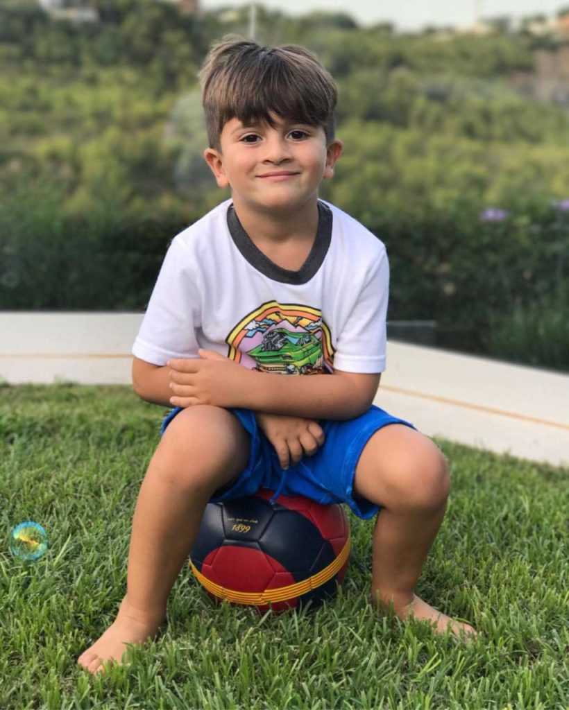 Thiago Messi (son with Antonella Roccuzzo)