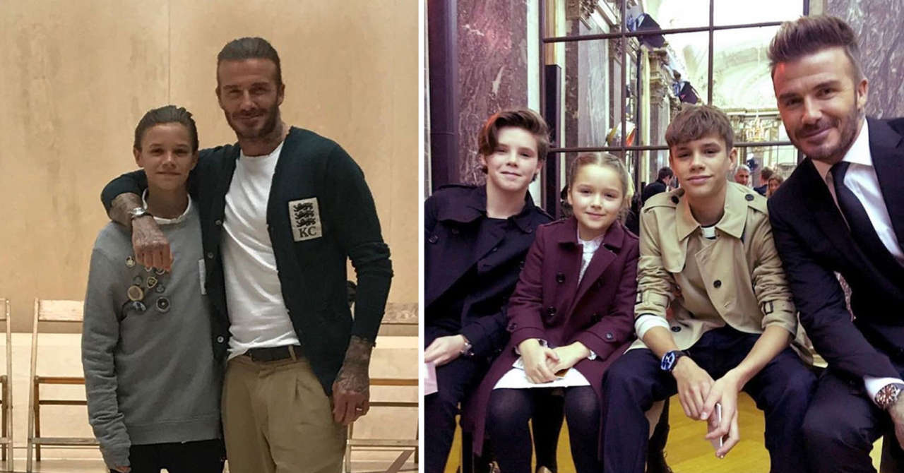 Romeo Beckham father