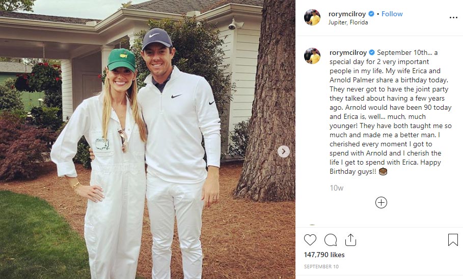 Erica Stoll wife Rory McIlroy